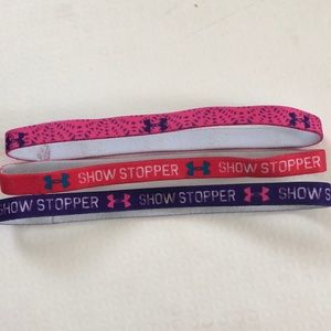 3 mini under armour headbands